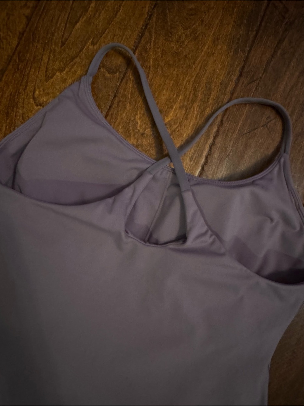 HALARA 2 in 1 Activity Dress Dusty Lavender Built in Bra & Shorts Small - Picture 5 of 7